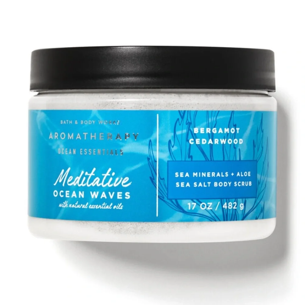 Bath & Body Works Aromatherapy Ocean Essentials Sea Salt Body Scrub